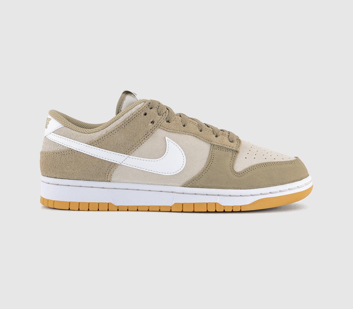 NikeNike Air Rubber Dunk TrainersPale Ivory White Light Orewood Brown