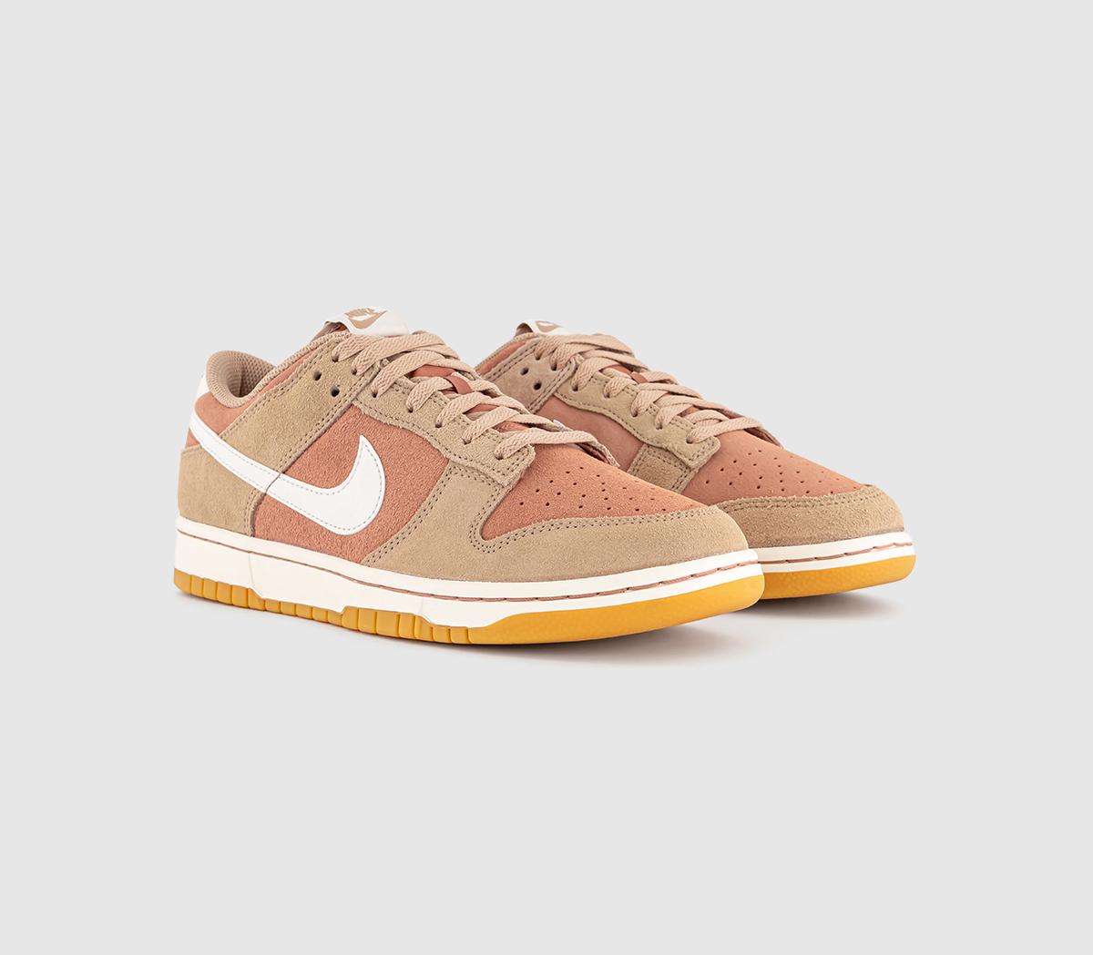NikeNike Dunk Low Retro SE Trainers NikeNike Dunk Low Retro SE TrainersHemp Pale Ivory Terra Blush