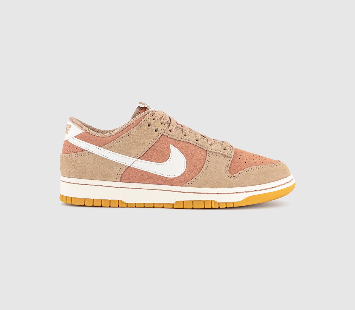 NikeNike Dunk Low Retro SE Trainers NikeNike Dunk Low Retro SE TrainersHemp Pale Ivory Terra Blush