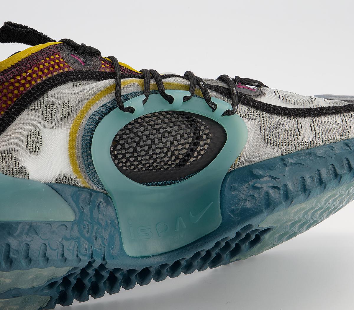 Nike Nike Flow 2020 Ispa Trainers Nike Nike Flow 2020 Ispa Trainers Black Reflect Silver Light Stone