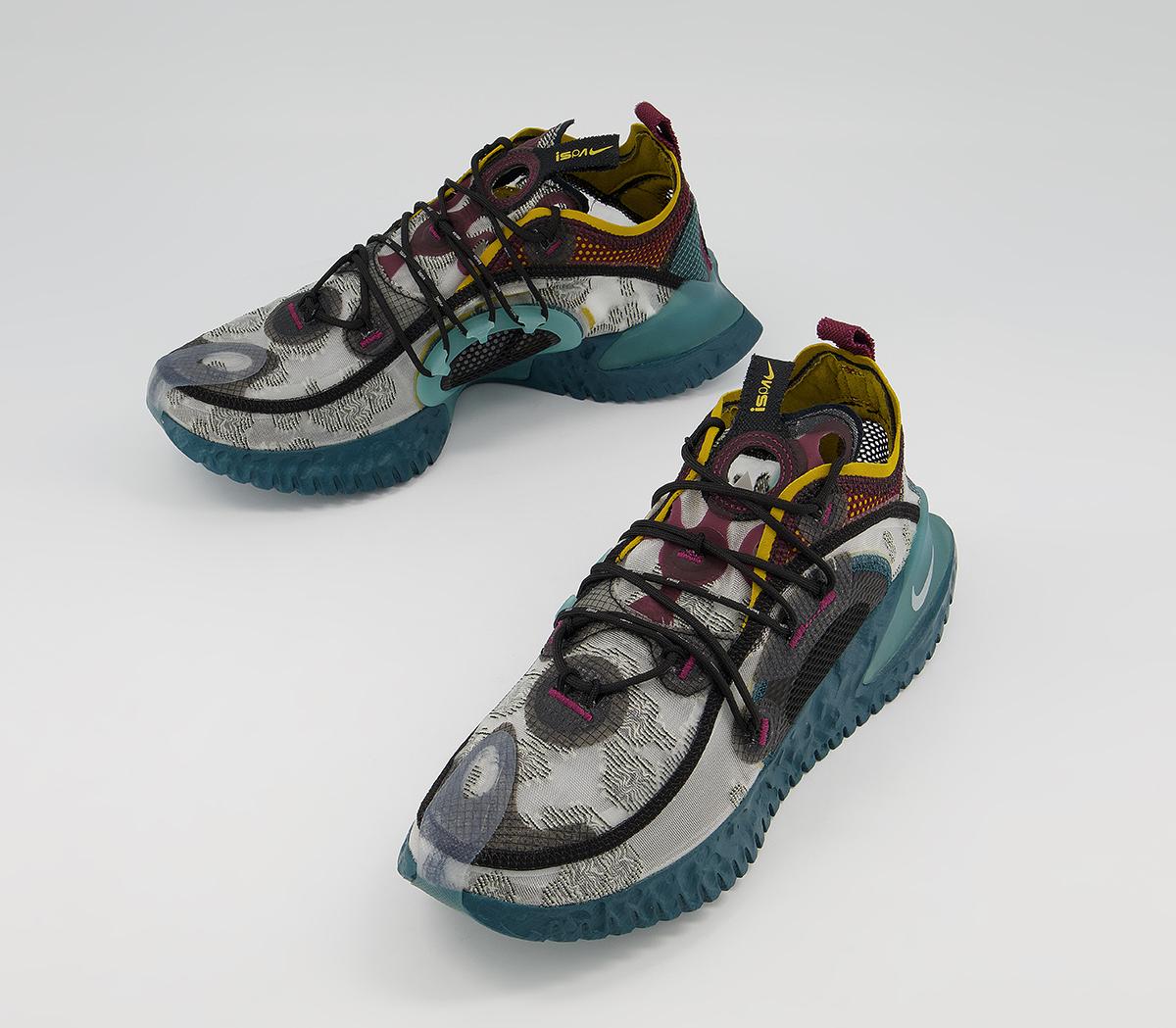 Nike Nike Flow 2020 Ispa Trainers Nike Nike Flow 2020 Ispa Trainers Black Reflect Silver Light Stone