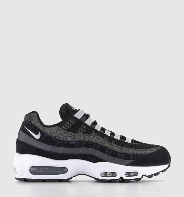 Air max 95 essential trainer outlet black / white / smoke grey