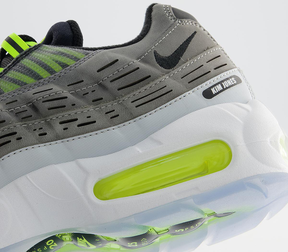 Nike Air Max 95 Trainers Nike Air Max 95 Trainers Kim Jones Black Volt Dark Grey Cool Grey