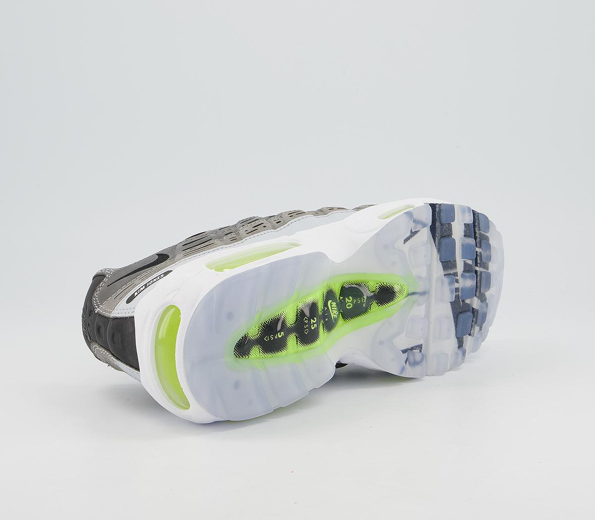 Nike Air Max 95 Trainers Nike Air Max 95 Trainers Kim Jones Black Volt Dark Grey Cool Grey