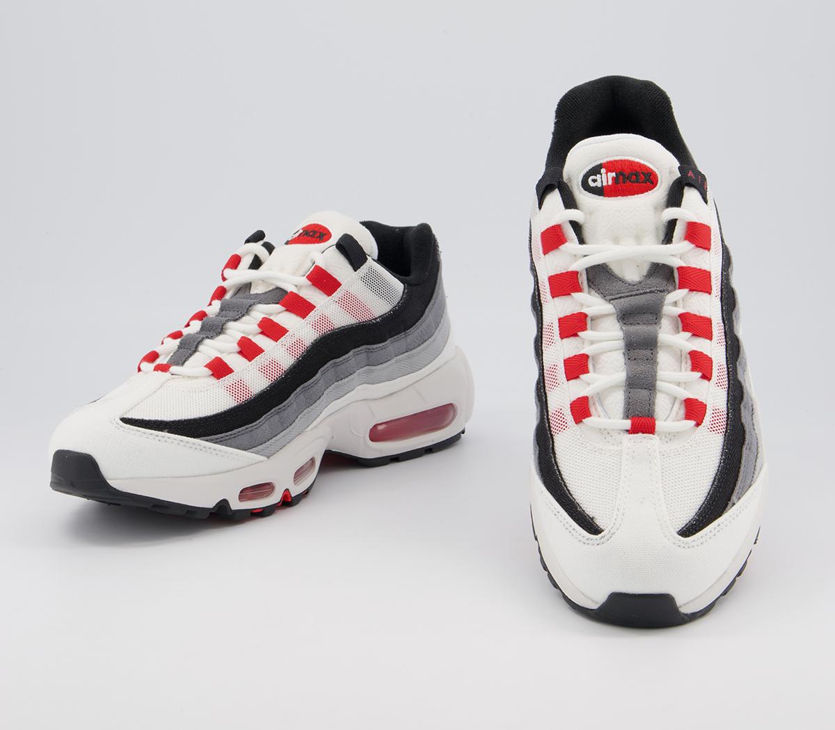 Nike Air Max 95 QS Summit White/Chili Red/Off Noir Sneakers Nike Air Max 95 Qs Summit White/ Chile Red-Off Noir - Ceny i  main image 3