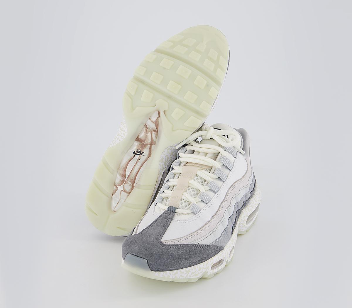 NikeAir Max 95 TrainersSummit White Light Bone Cool Grey