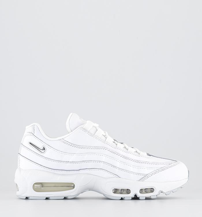 Nike Air Max 95 Trainers Black Pure Platinum Anthracite White