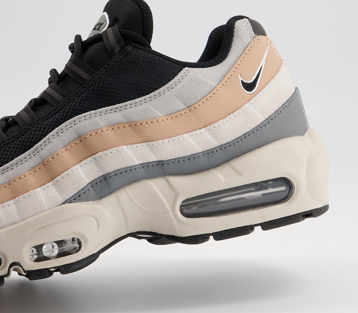 Nike Air Max 95 Trainers Nike Air Max 95 Trainers Smoke Grey Black Smoke Grey Hemp