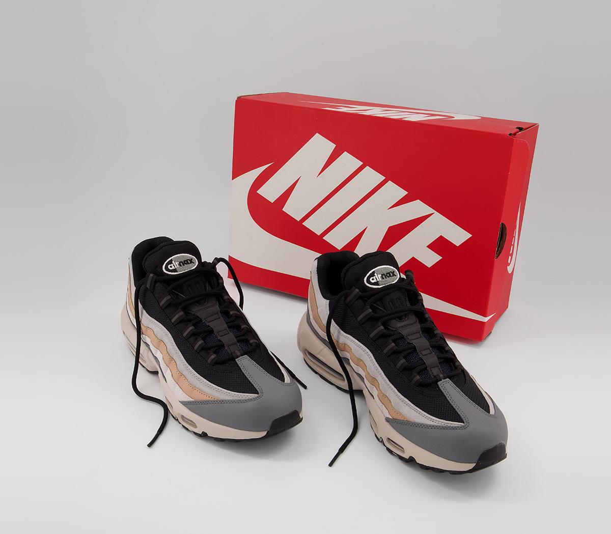 Nike Air Max 95 Trainers Nike Air Max 95 Trainers Smoke Grey Black Smoke Grey Hemp