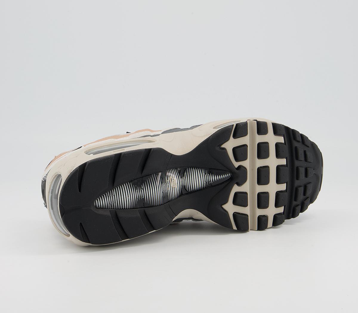 Nike Air Max 95 Trainers Nike Air Max 95 Trainers Smoke Grey Black Smoke Grey Hemp
