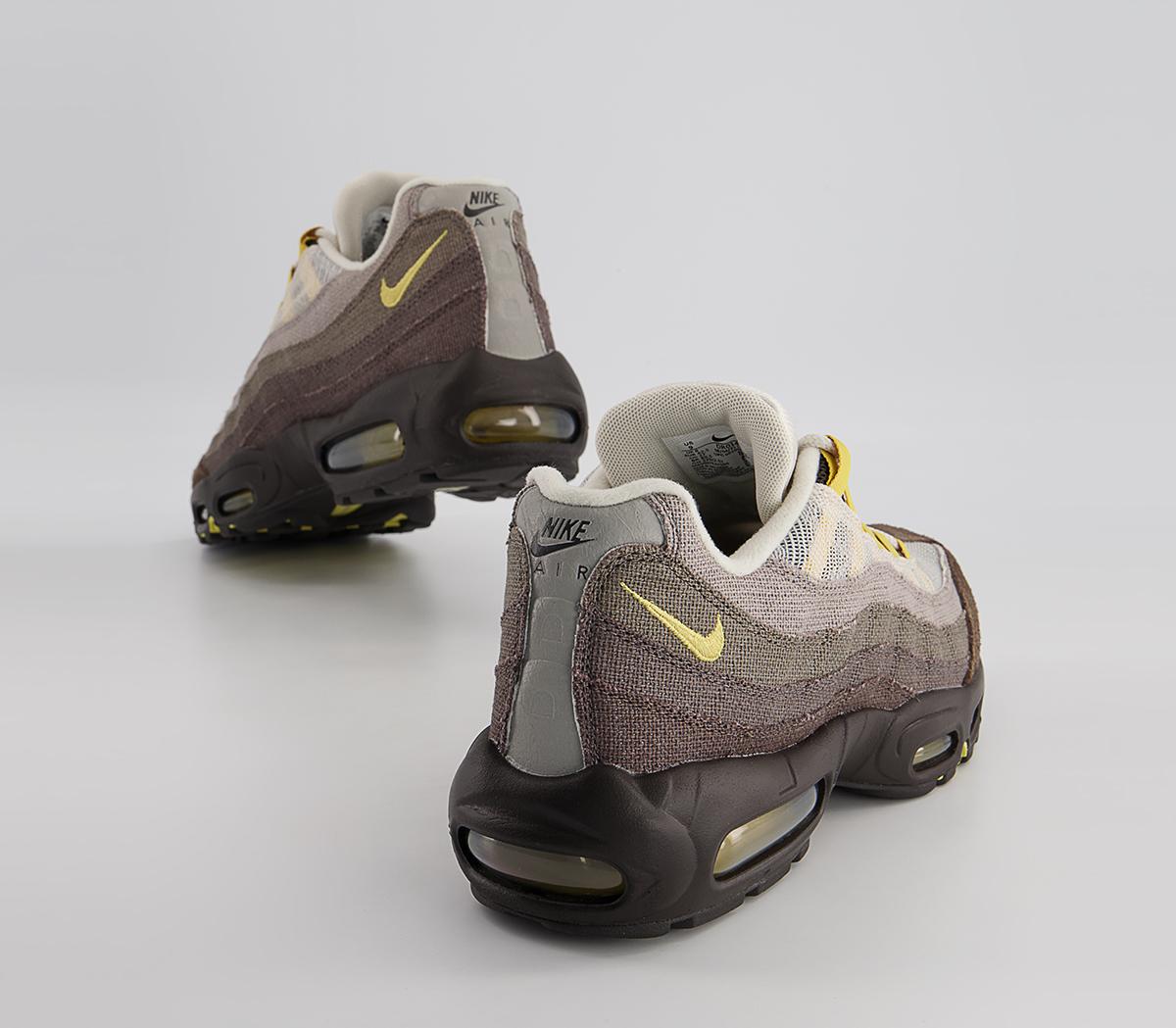 Nike Air Max 95 Trainers Nike Air Max 95 Trainers Ironstone Celery Cave Stone Olive Grey Enigma Ston