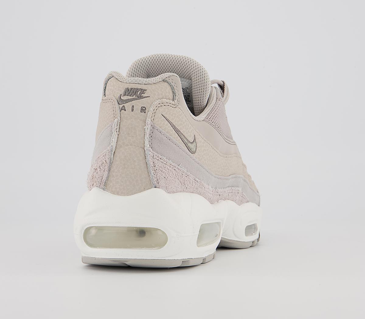 Nike Air Max 95 Trainers Nike Air Max 95 Trainers Light Iron Ore Cobblestone Flat Pewter Sail Summit