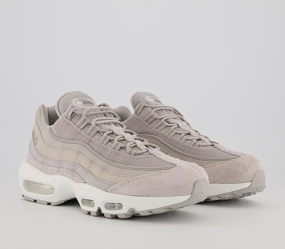 Nike Air Max 95 Trainers Nike Air Max 95 Trainers Light Iron Ore Cobblestone Flat Pewter Sail Summit