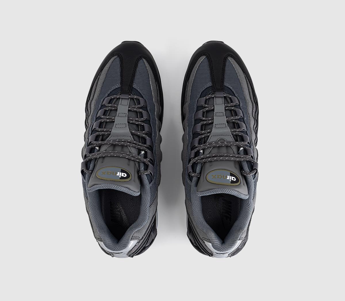 NikeAir Max 95 TrainersIron Grey Medium Olive Black Iron Ore