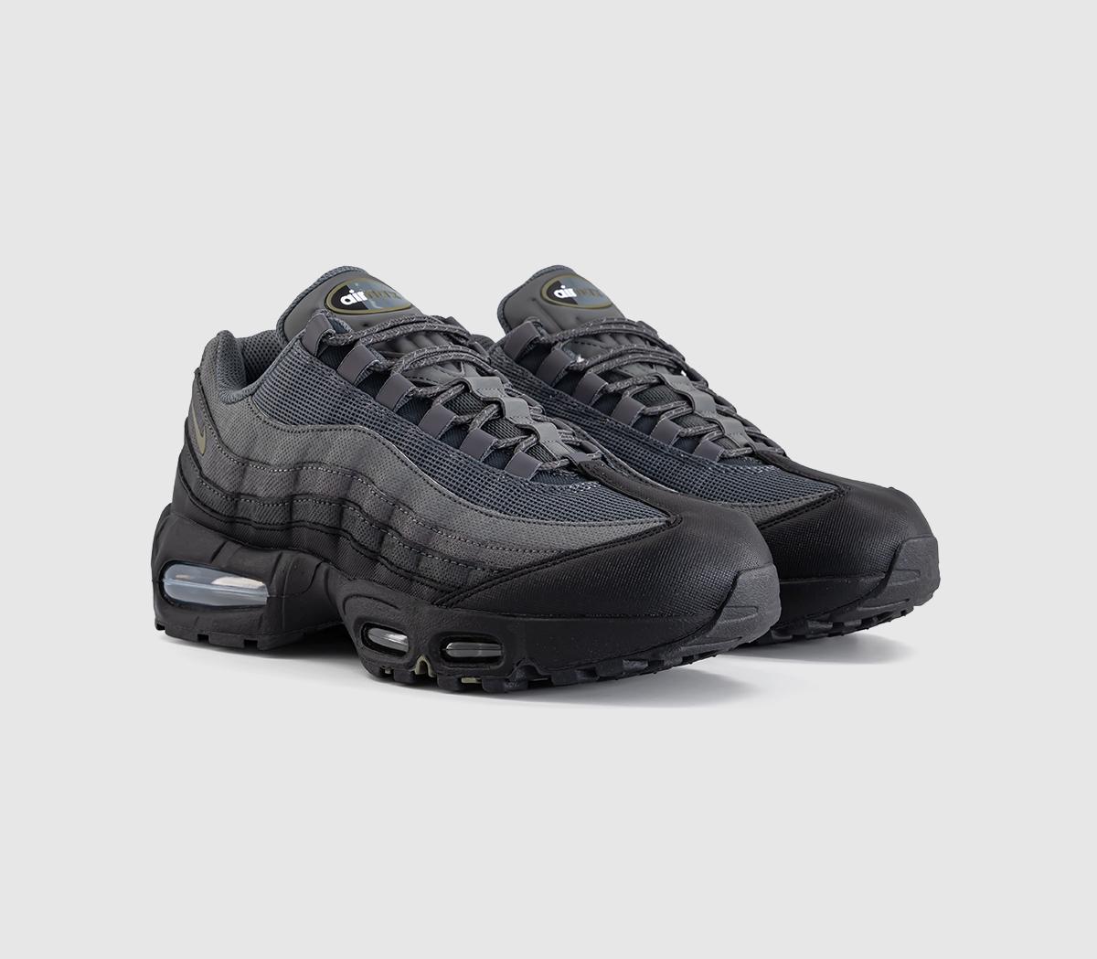 NikeAir Max 95 TrainersIron Grey Medium Olive Black Iron Ore