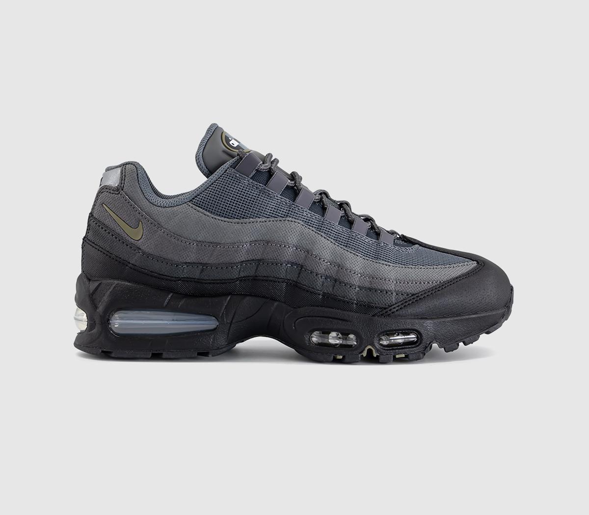 NikeAir Max 95 TrainersIron Grey Medium Olive Black Iron Ore