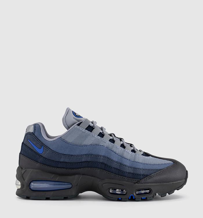 Nike Air Max 95 Trainers Stealth Racer Blue Anthracite Obsidian