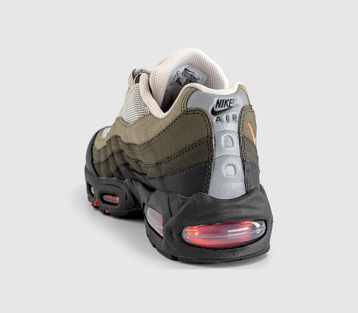 NikeAir Max 95 TrainersLight Bone Safety Orange Anthracite