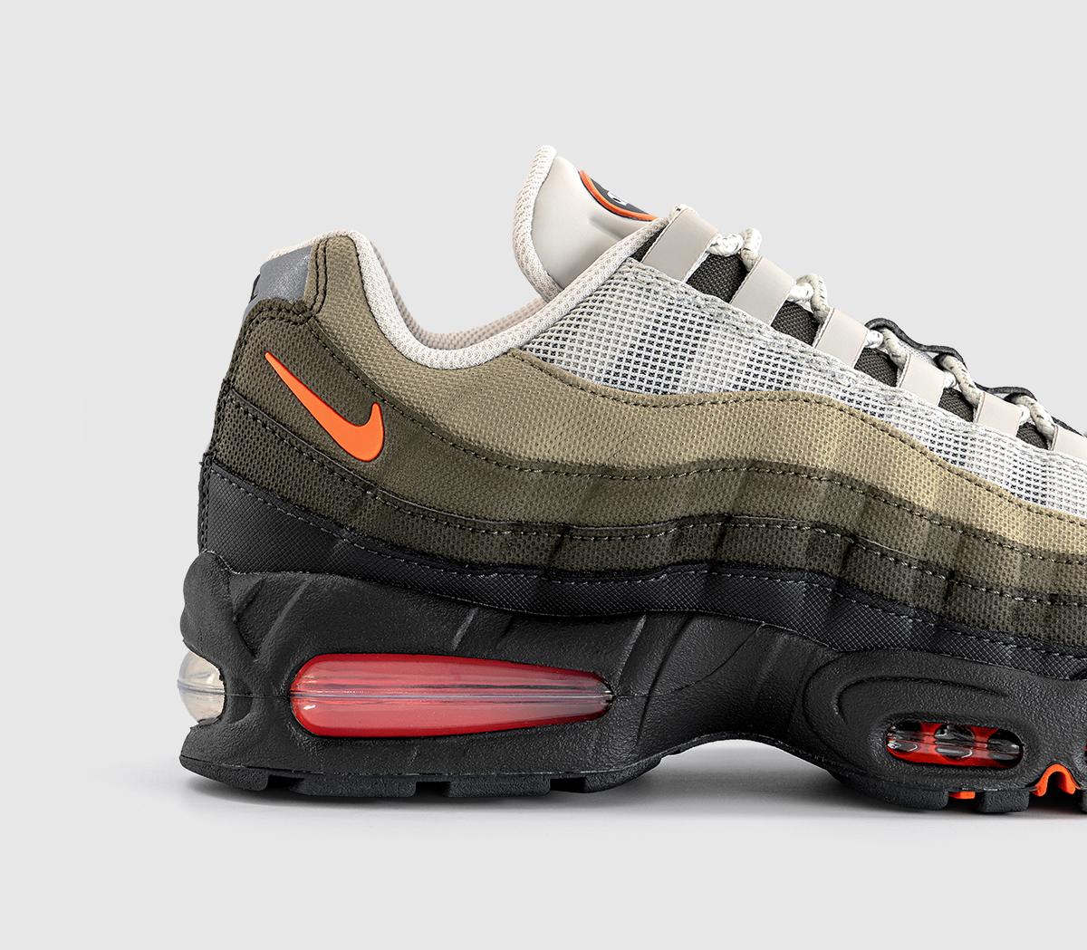 NikeAir Max 95 TrainersLight Bone Safety Orange Anthracite