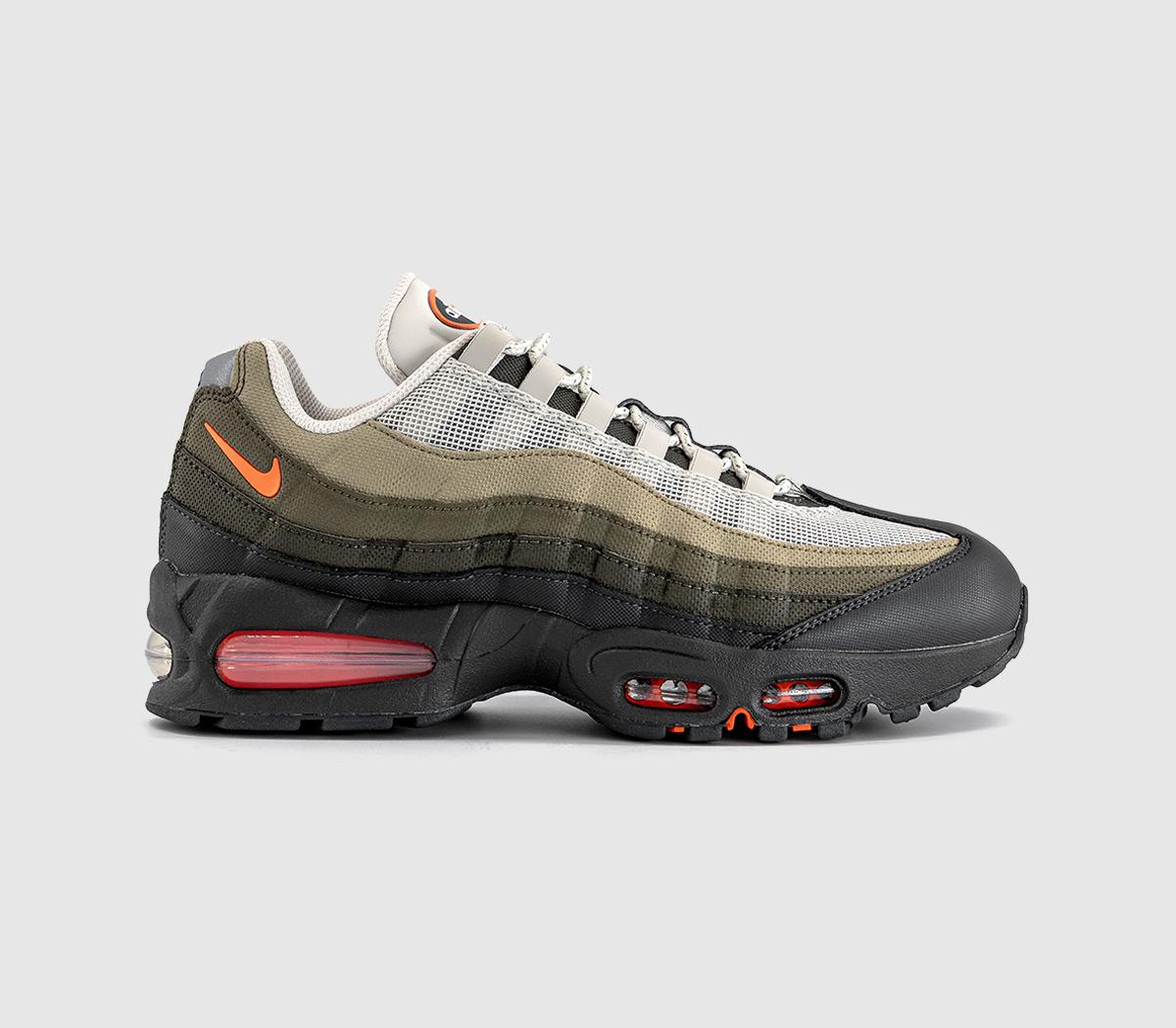 NikeAir Max 95 TrainersLight Bone Safety Orange Anthracite