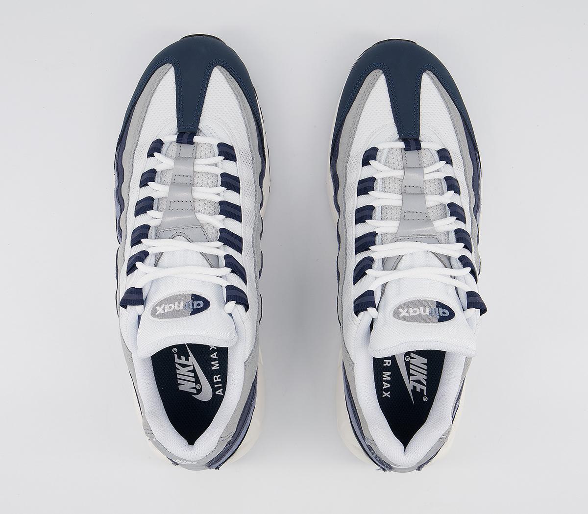 Nike Air Max 95 Trainers Nike Air Max 95 Trainers Midnight Navy White Sail Armory Navy