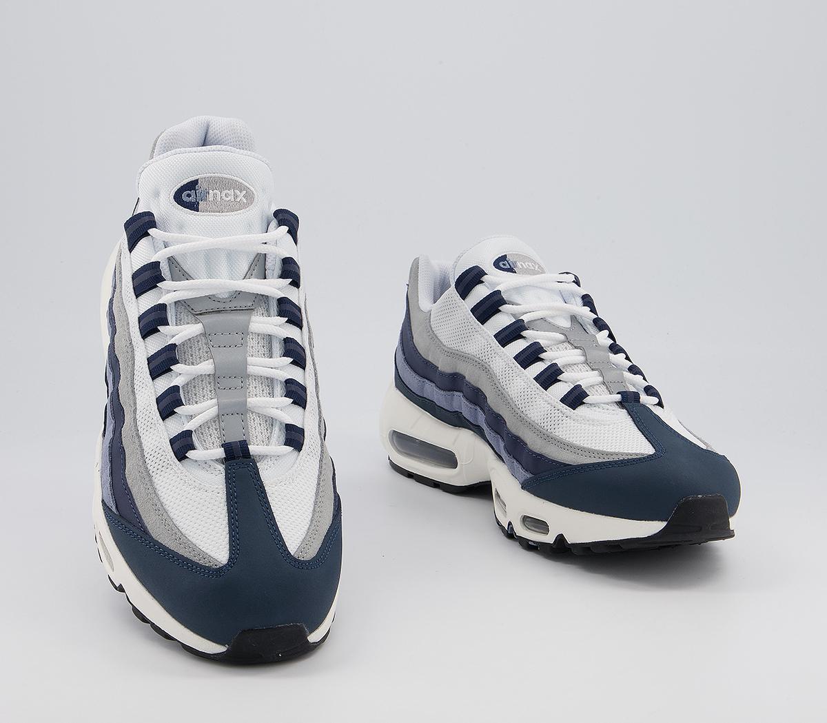 Nike Air Max 95 Trainers Nike Air Max 95 Trainers Midnight Navy White Sail Armory Navy