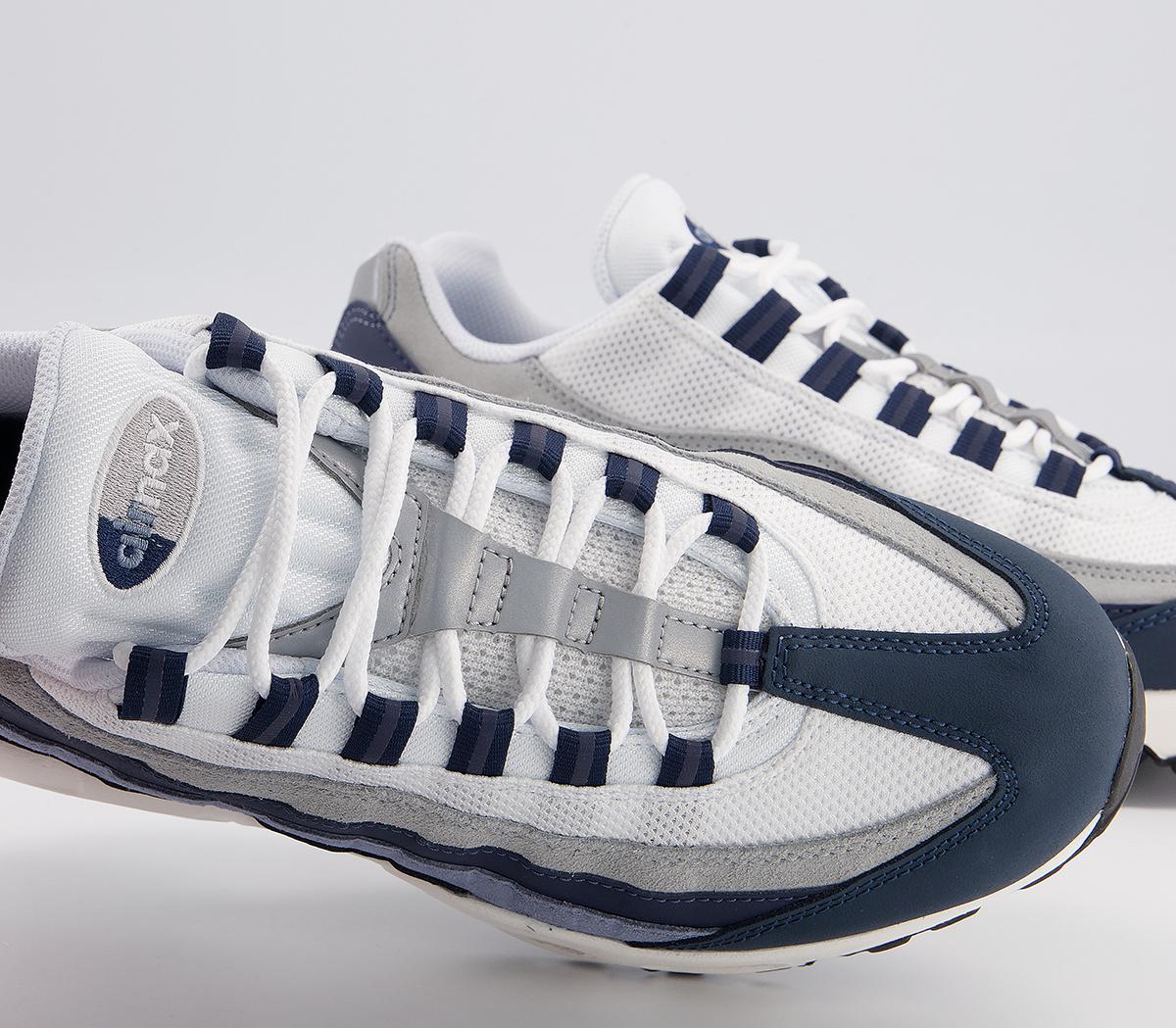 Nike Air Max 95 Trainers Nike Air Max 95 Trainers Midnight Navy White Sail Armory Navy