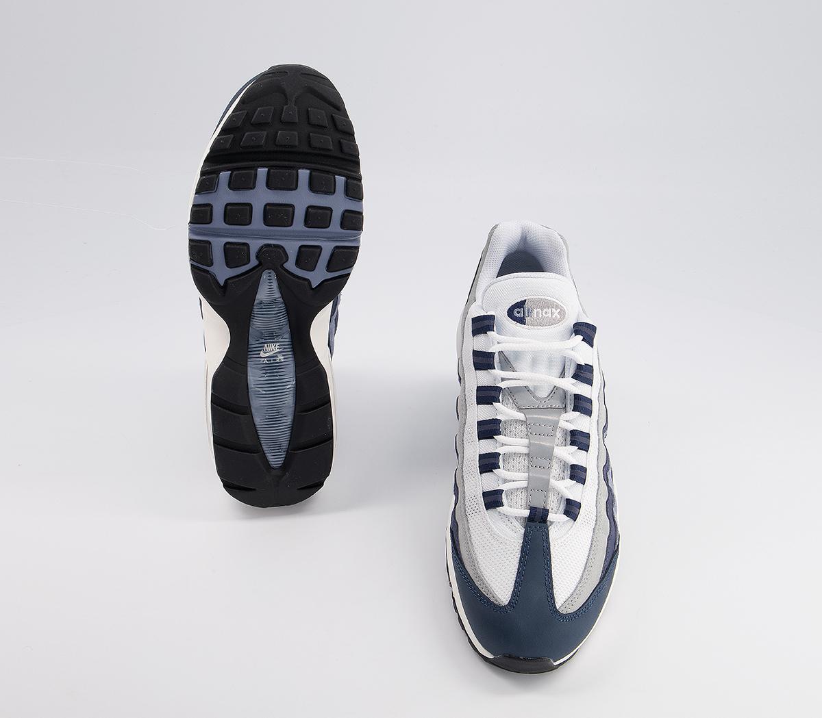 Nike Air Max 95 Trainers Nike Air Max 95 Trainers Midnight Navy White Sail Armory Navy