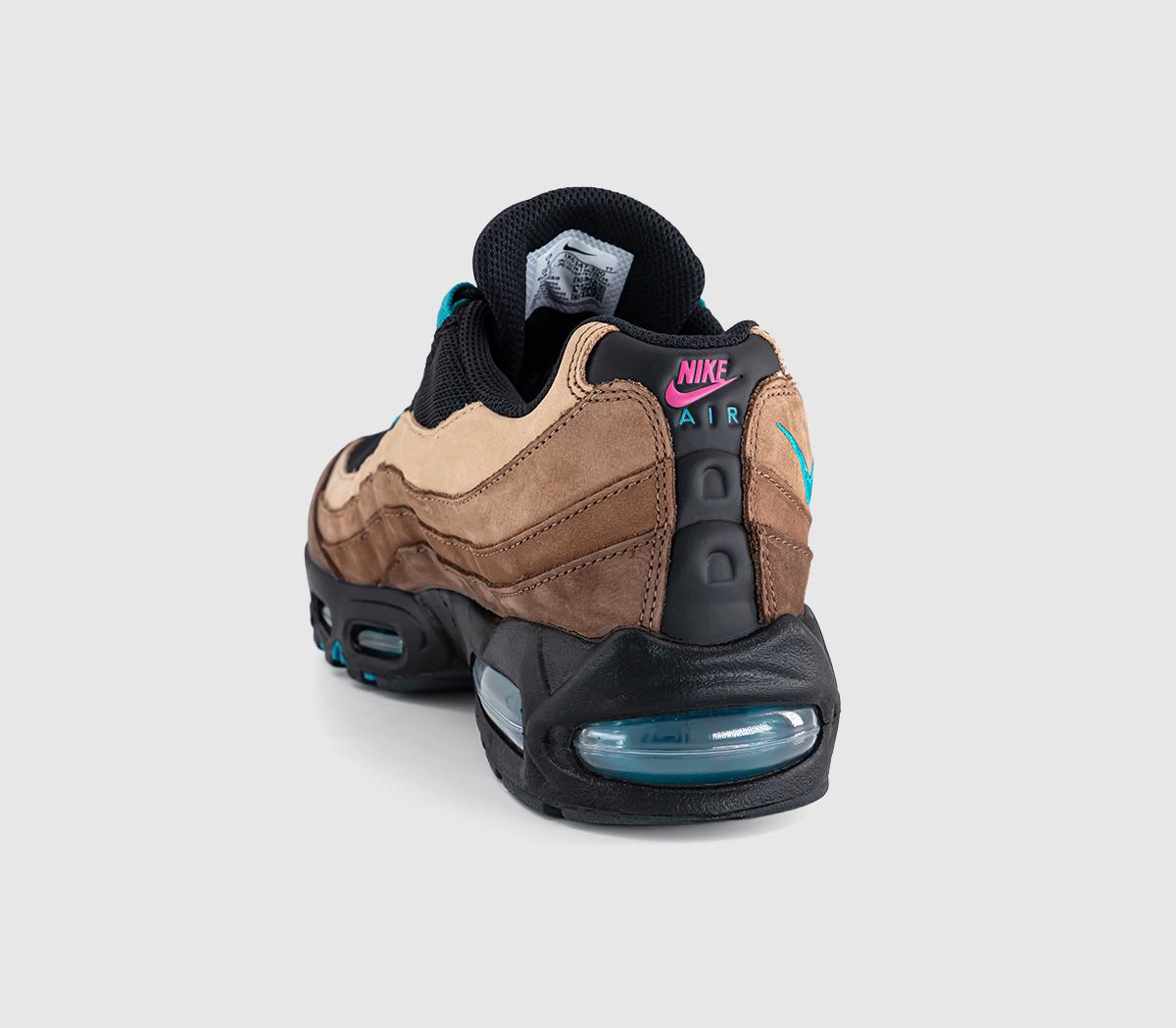 NikeAir Max 95 TrainersCacao Wow Tropical Teal Black Infinite Sable Pink