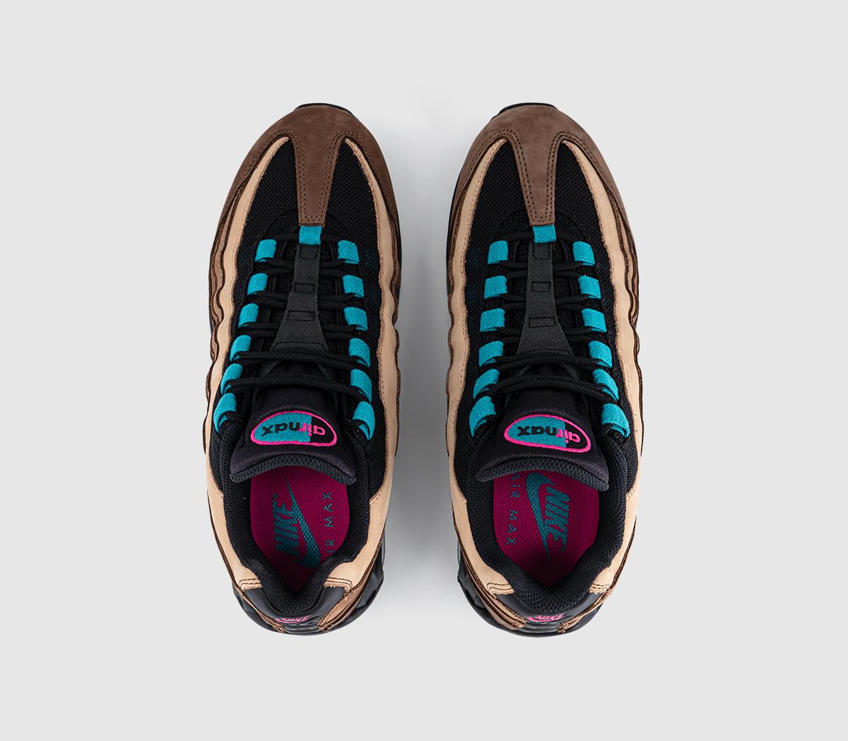 NikeAir Max 95 TrainersCacao Wow Tropical Teal Black Infinite Sable Pink