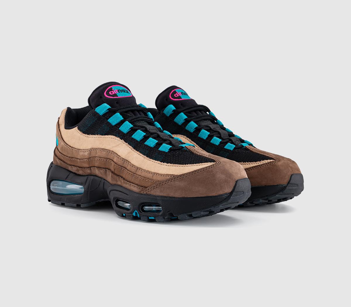 NikeAir Max 95 TrainersCacao Wow Tropical Teal Black Infinite Sable Pink