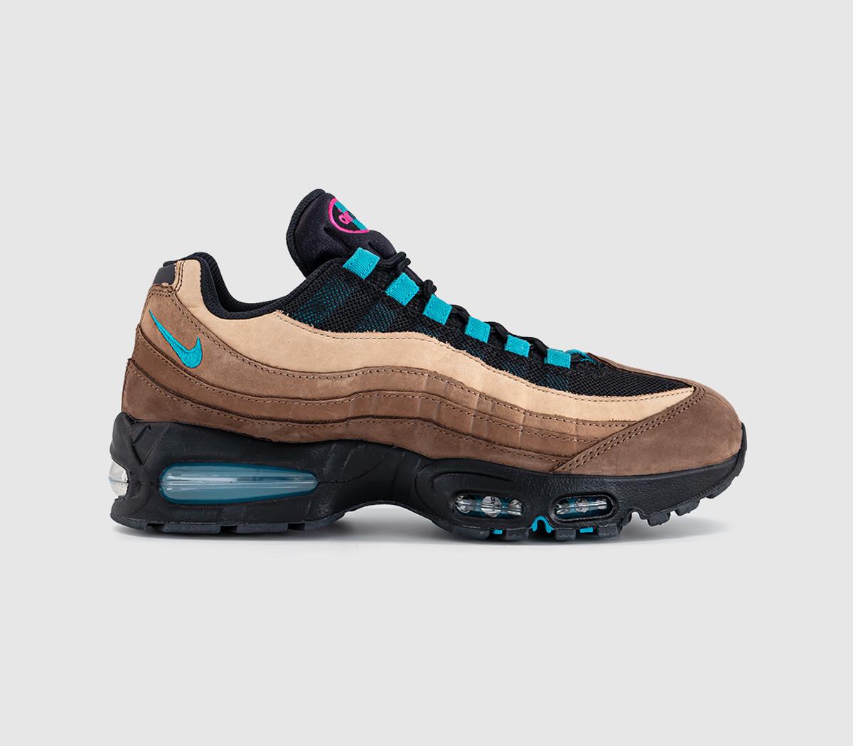 NikeAir Max 95 TrainersCacao Wow Tropical Teal Black Infinite Sable Pink
