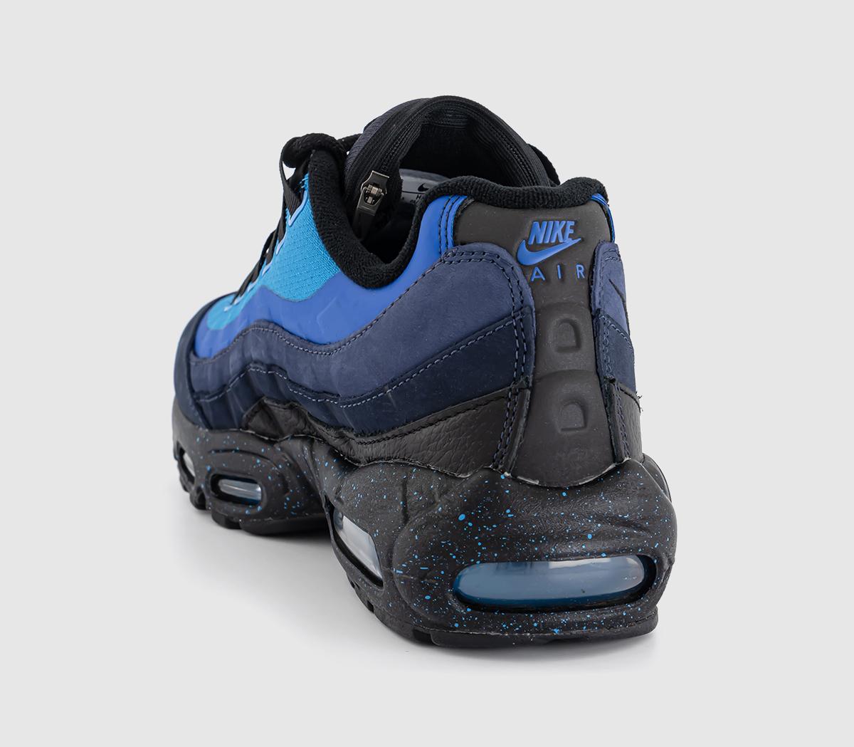 NikeStash x Air Max 95 TrainersObsidian Black Harbor Blue