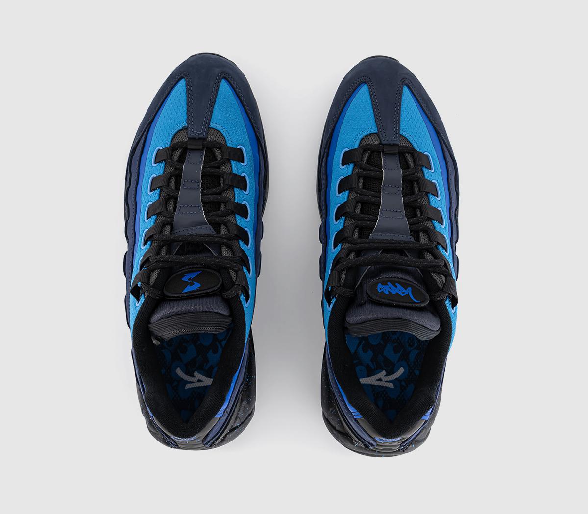 NikeStash x Air Max 95 TrainersObsidian Black Harbor Blue