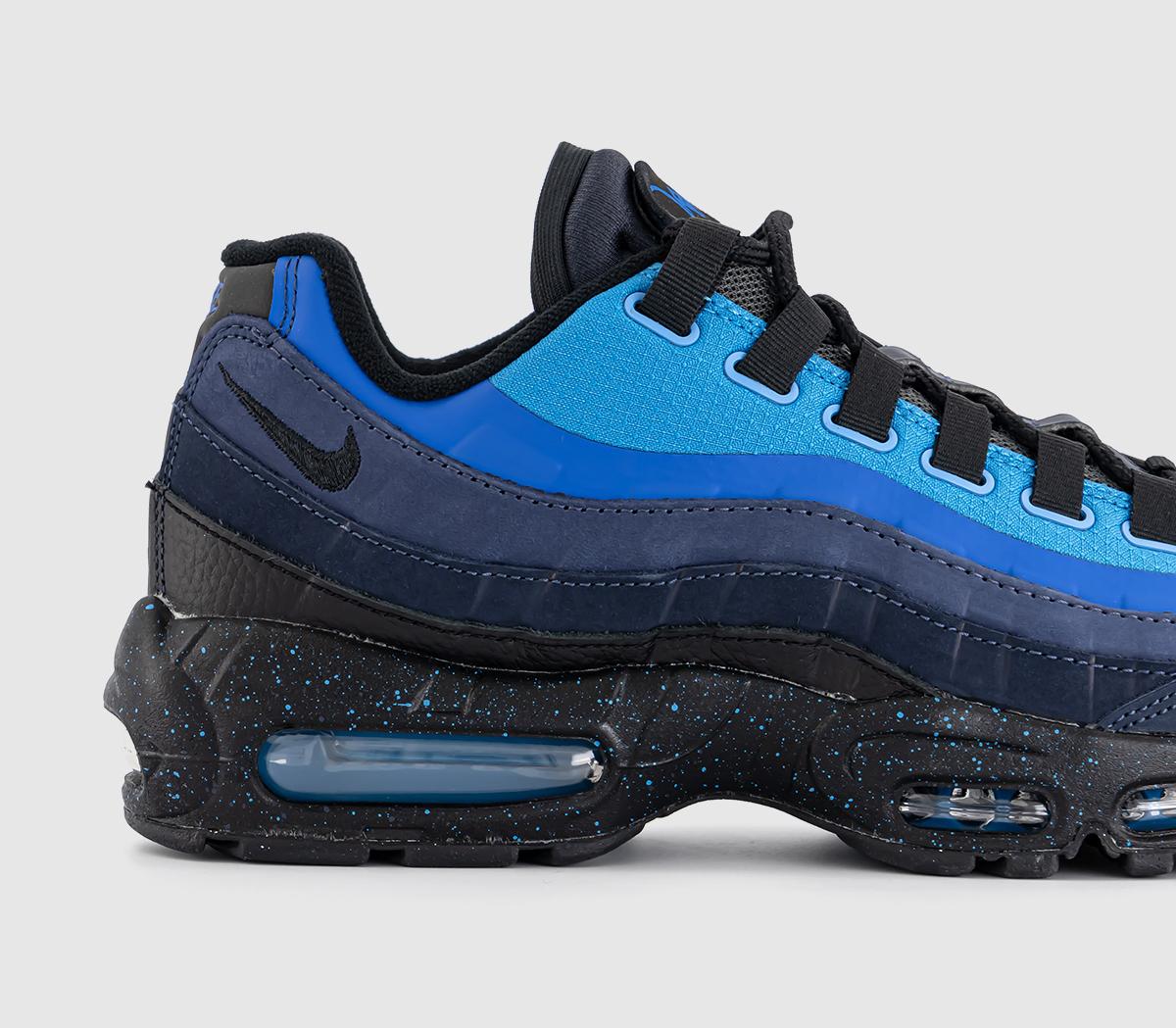 NikeStash x Air Max 95 TrainersObsidian Black Harbor Blue