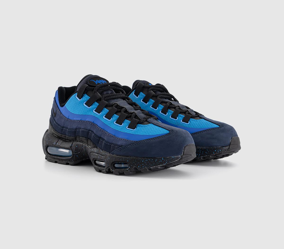 NikeStash x Air Max 95 TrainersObsidian Black Harbor Blue