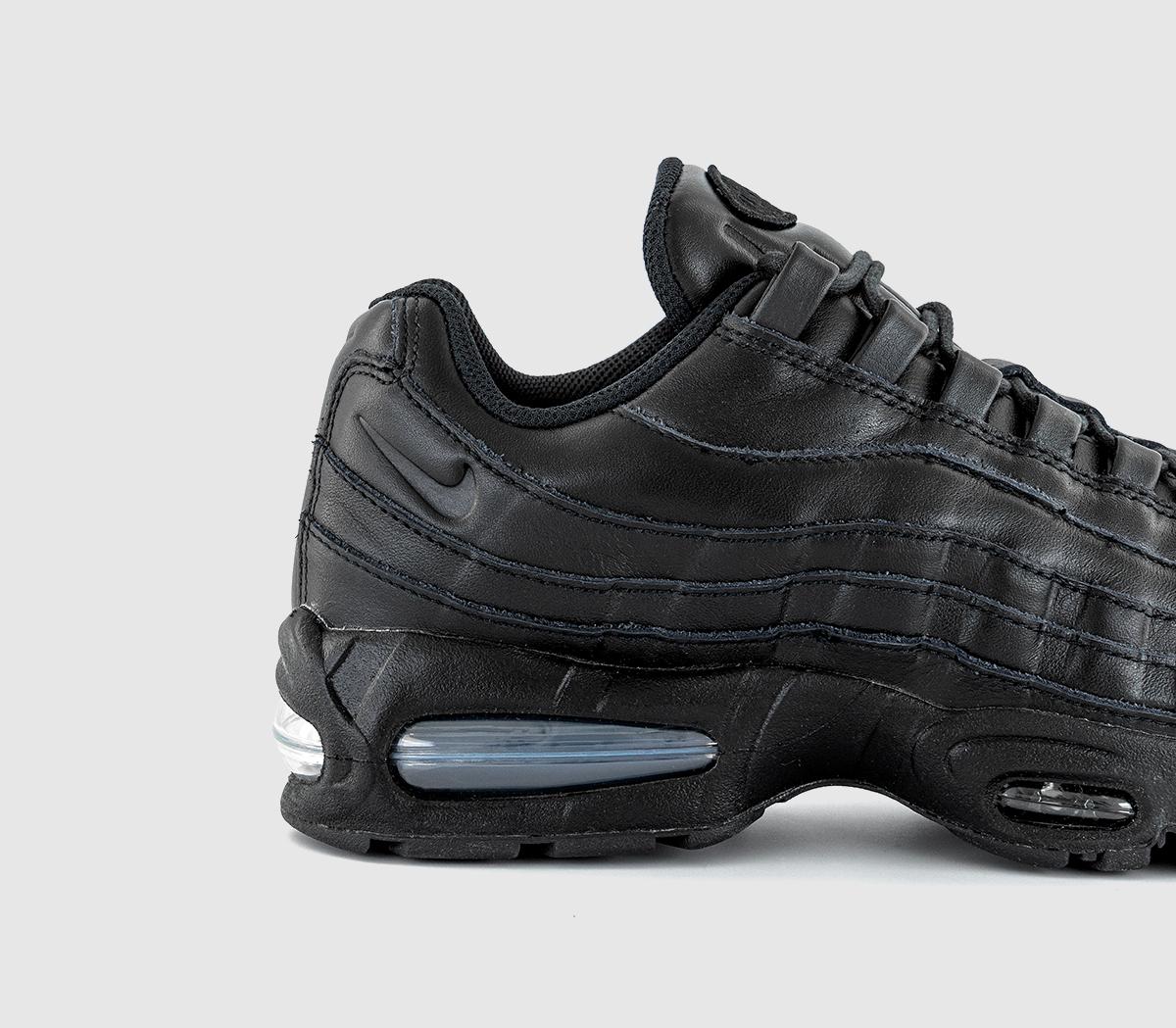 NikeAir Max 95 TrainersBlack Black Black Qs