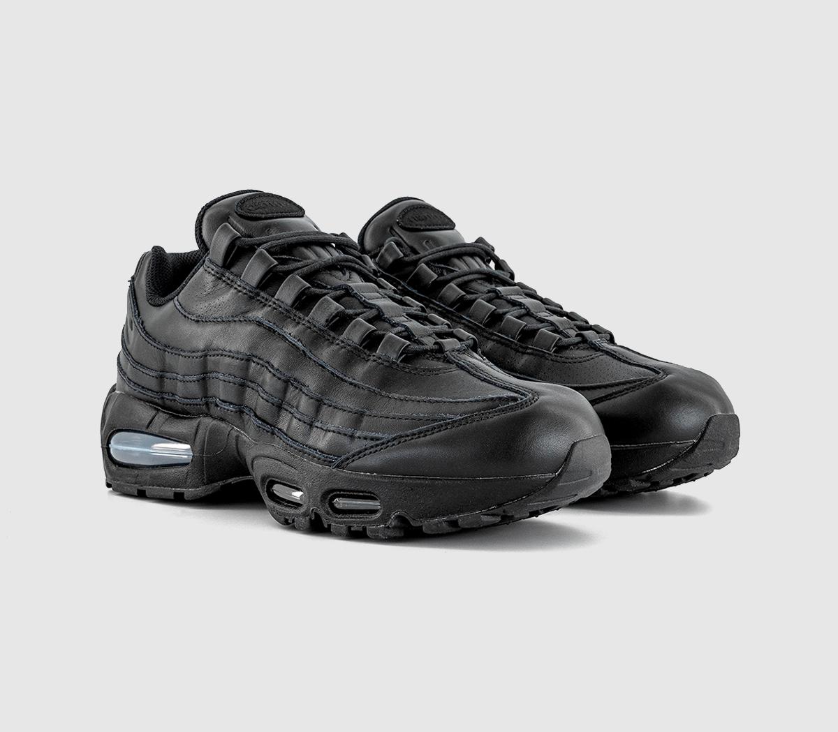 NikeAir Max 95 TrainersBlack Black Black Qs