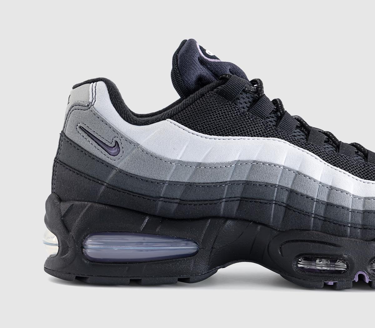 NikeAir Max 95 TrainersBlack Canyon Purple Dark Smoke Grey