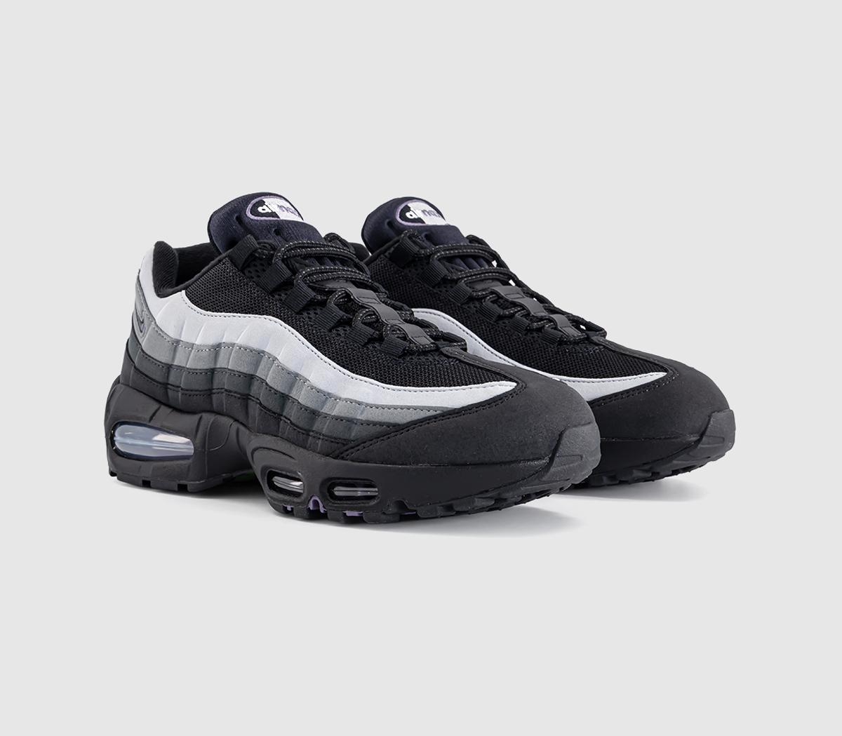 NikeAir Max 95 TrainersBlack Canyon Purple Dark Smoke Grey