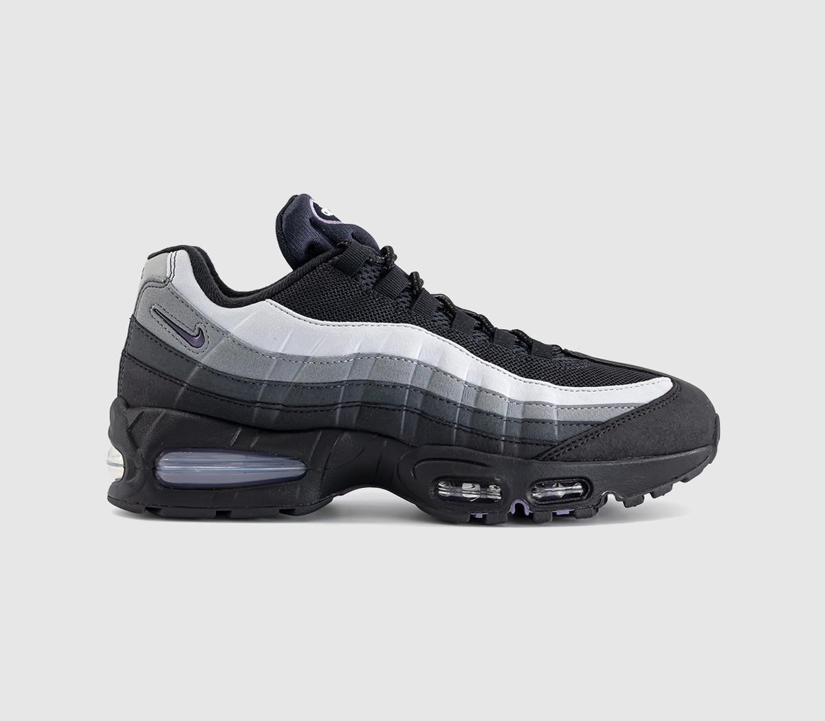 NikeAir Max 95 TrainersBlack Canyon Purple Dark Smoke Grey