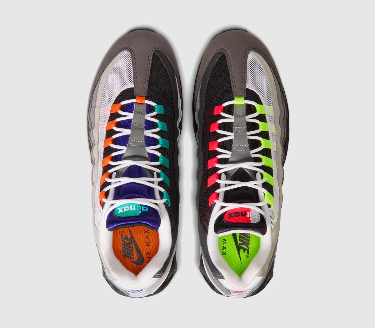 NikeAir Max 95 TrainersBlack Volt White