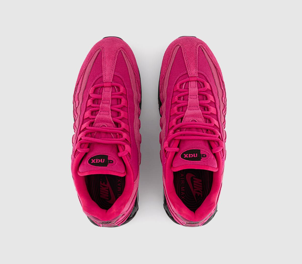 Nike Air Max 95 Trainers Fireberry Fireberry Velvet Brown - Unisex