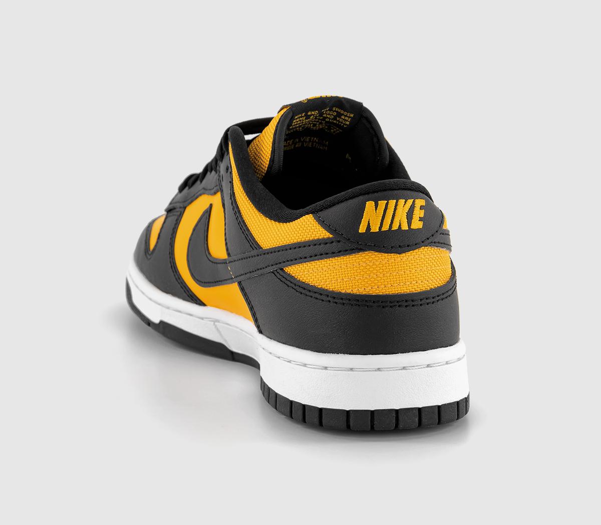 NikeDunk Low Trainers NikeDunk Low TrainersBlack Universal Gold White