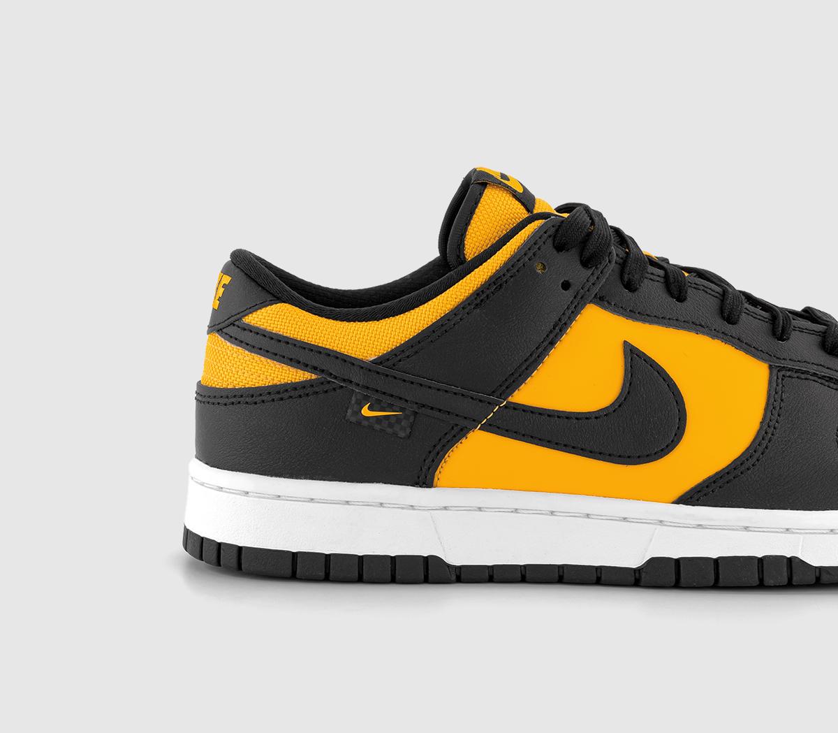NikeDunk Low Trainers NikeDunk Low TrainersBlack Universal Gold White