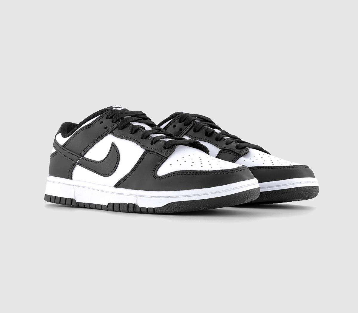 Nike Dunk Low Trainers White Black, 6.5