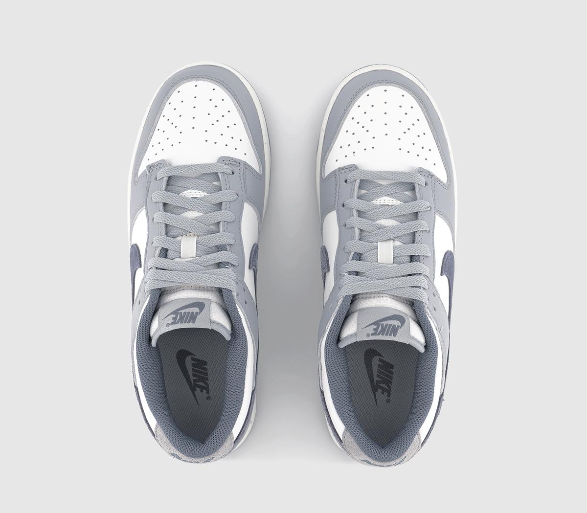 NikeDunk Low Trainers White Light Carbon Platinum Tint
