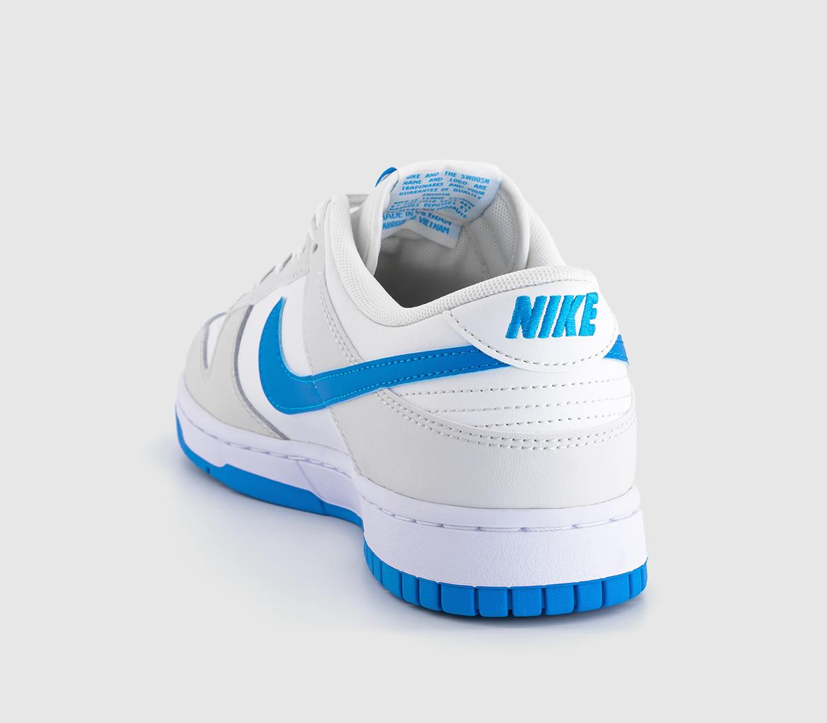 NikeDunk Low Trainers NikeDunk Low TrainersSummit White Photo Blue Platinum Tin