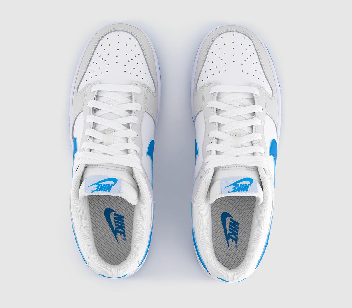 NikeDunk Low Trainers NikeDunk Low TrainersSummit White Photo Blue Platinum Tin