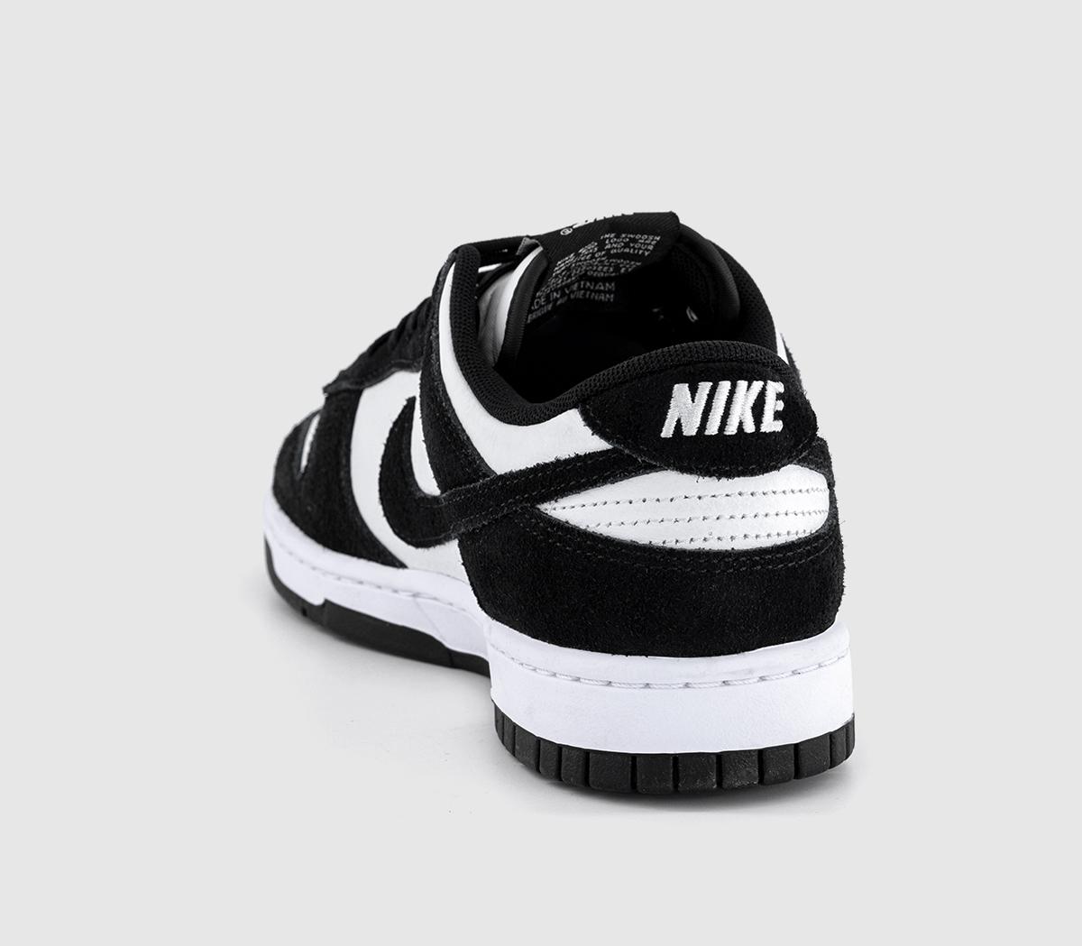 Nike Dunk Low Trainers Nike Dunk Low Trainers White Black White Suede